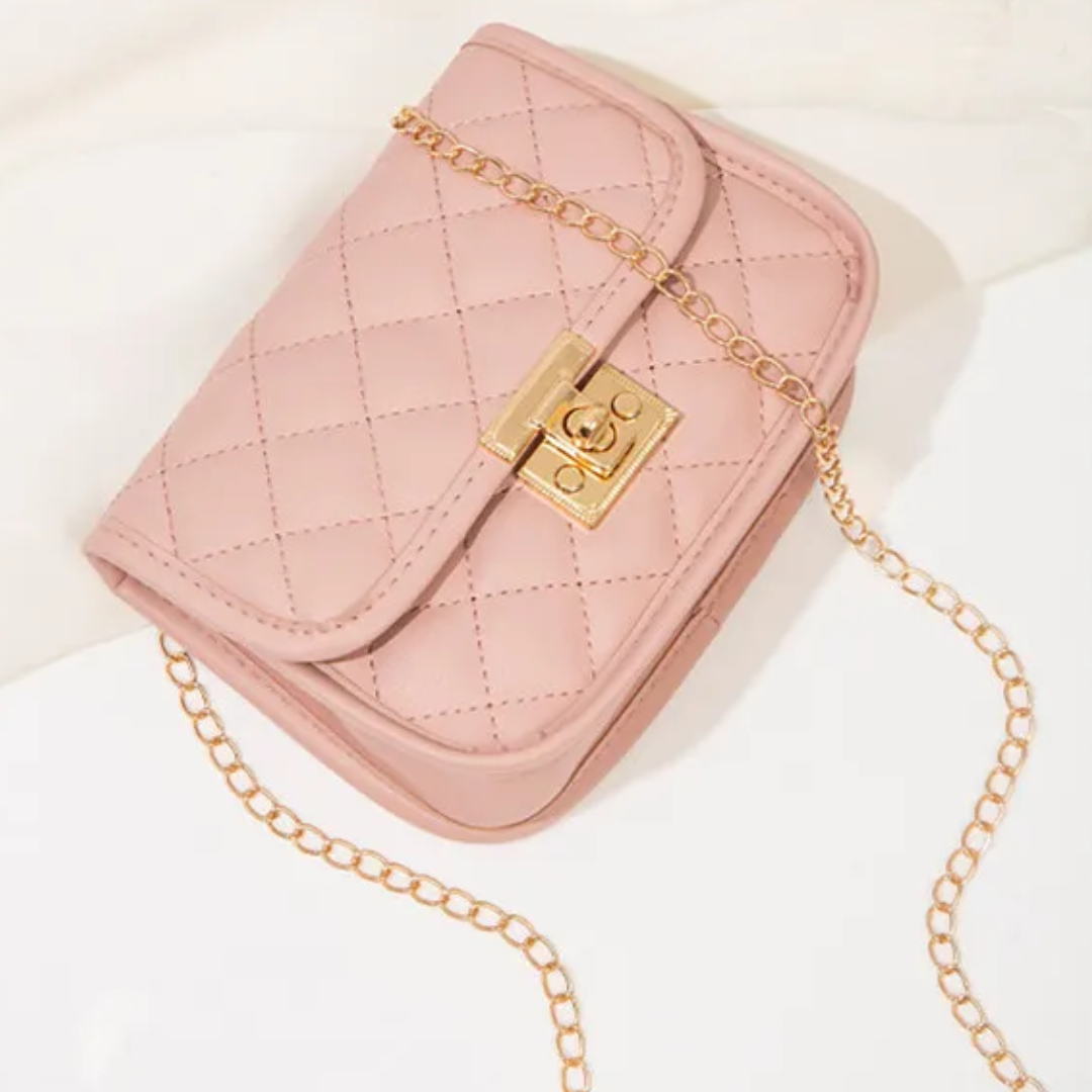 Mini Sac Matelassé à Chaîne Femme