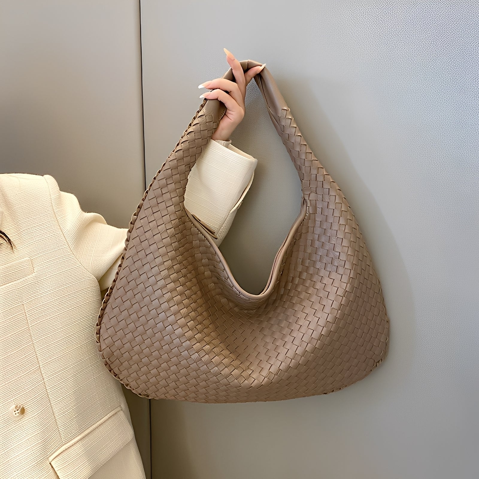 Sac à main tissé pour femme