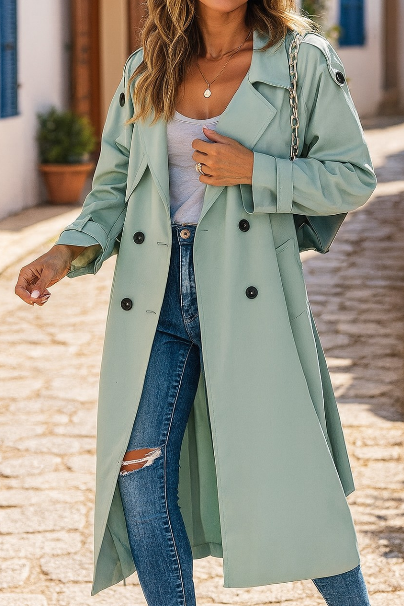 Trenchcoat Long & Cintré Femme