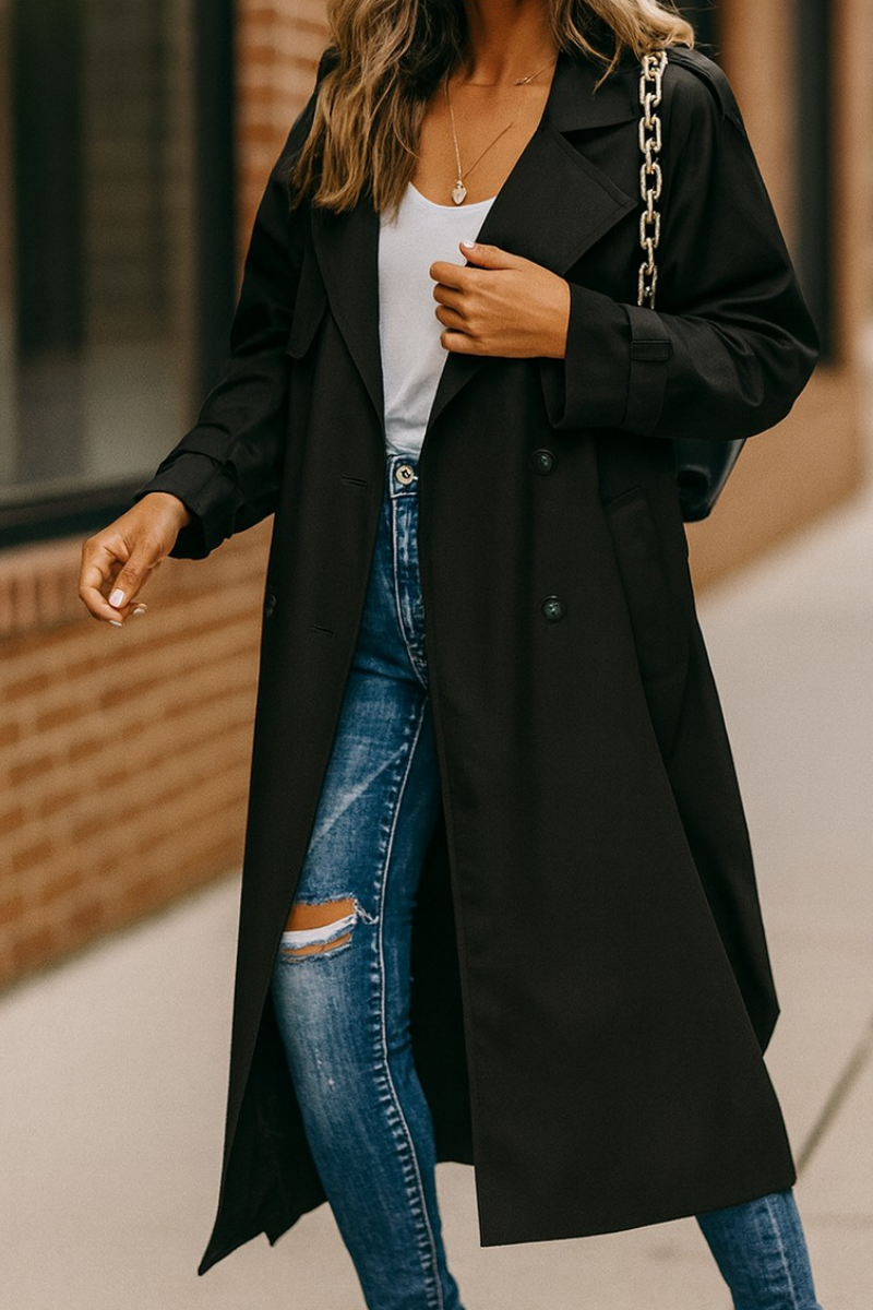 Trenchcoat Long & Cintré Femme