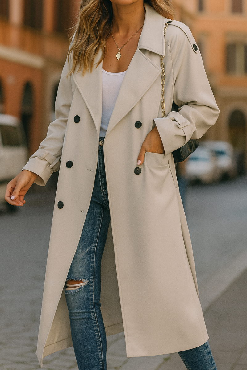 Trenchcoat Long & Cintré Femme