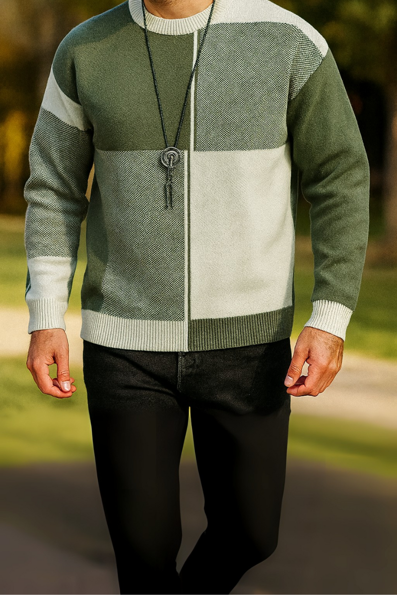Pull Coupe Ample & Style Moderne Homme