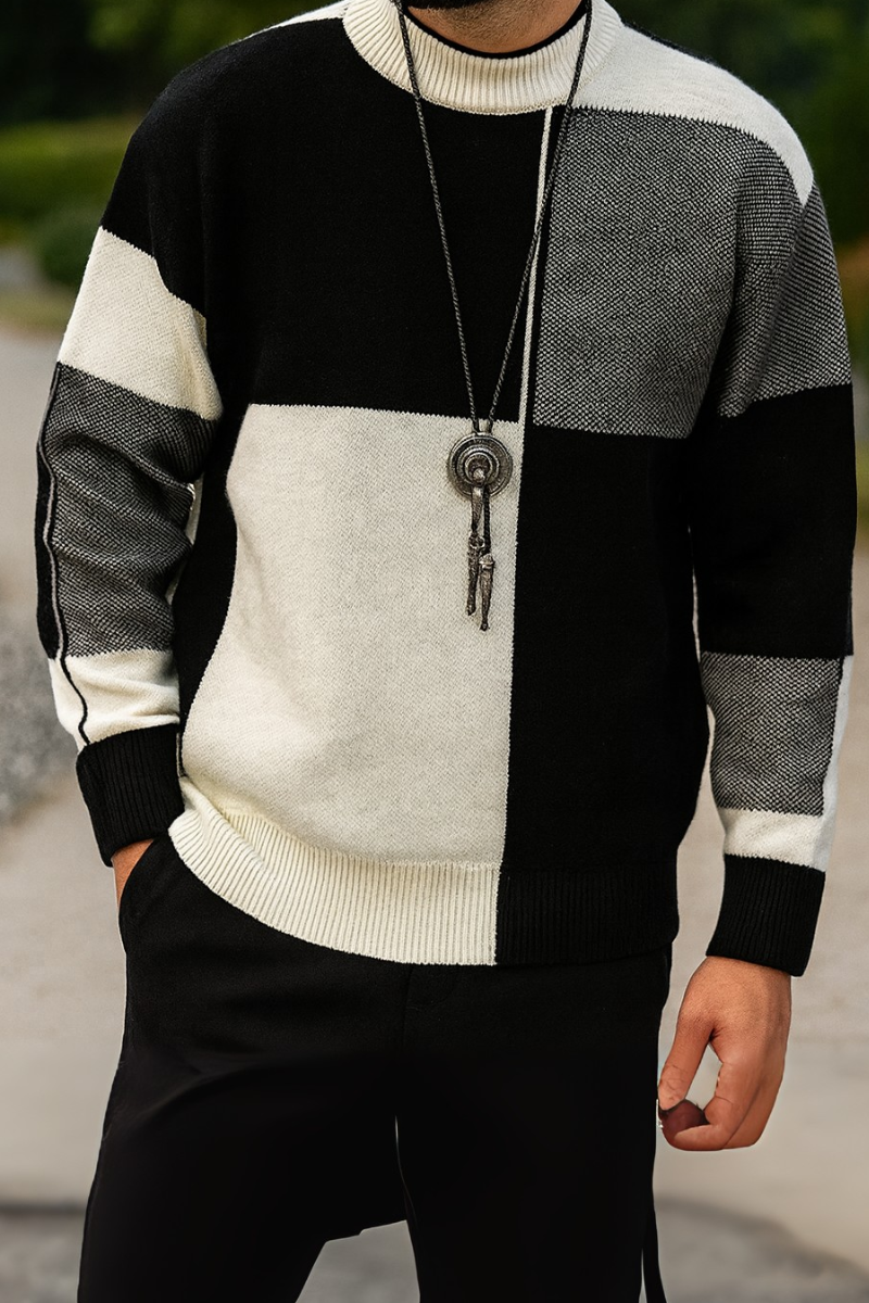 Pull Coupe Ample & Style Moderne Homme