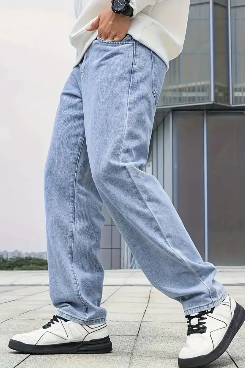Jean Droit Homme Léger & Confortable