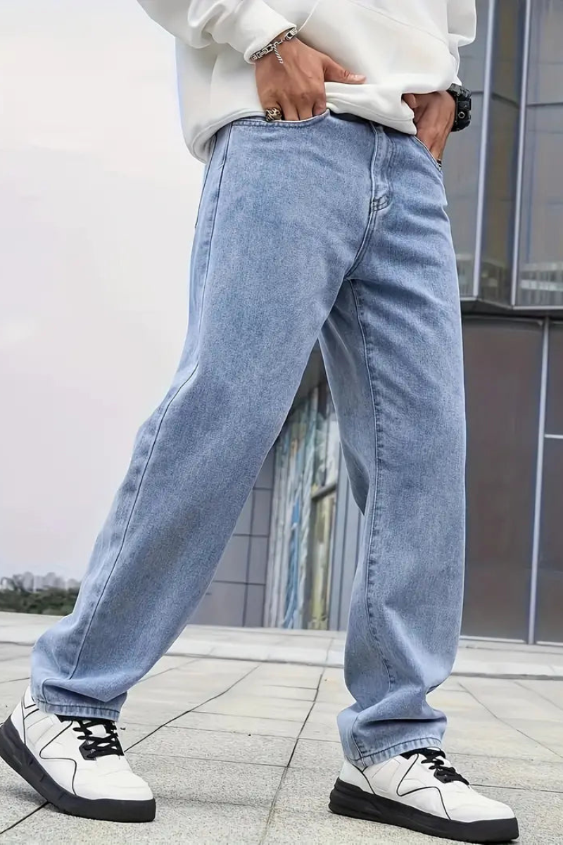 Jean Droit Homme Léger & Confortable
