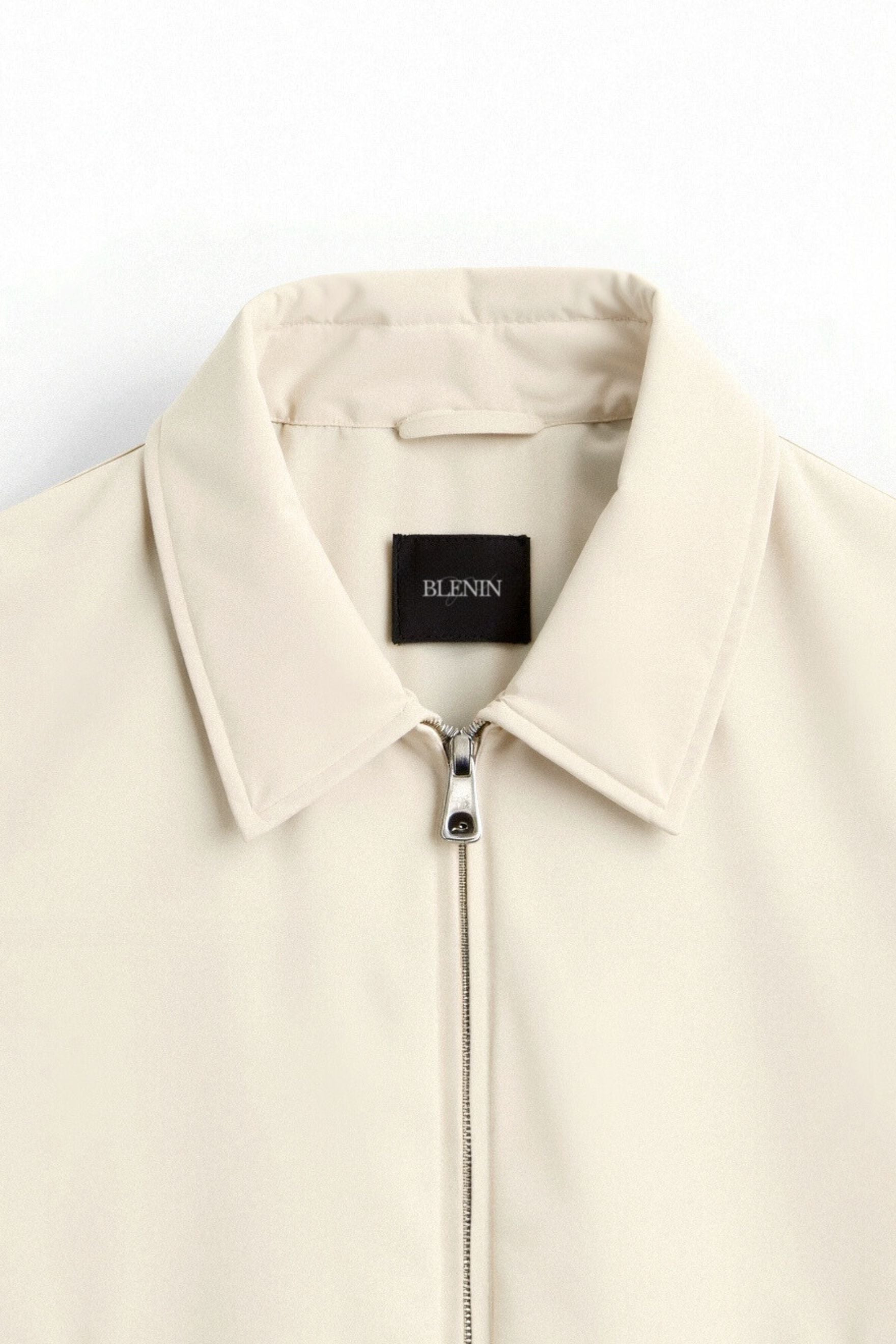 Veste Zippée Minimaliste Homme