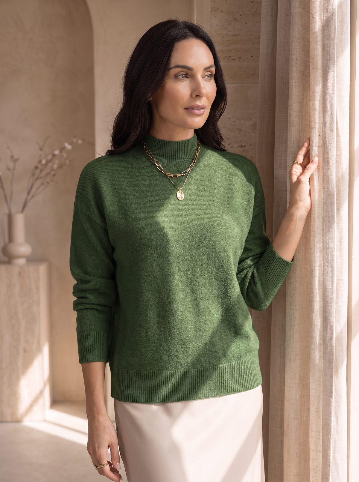 Women's comfortable knit jumper