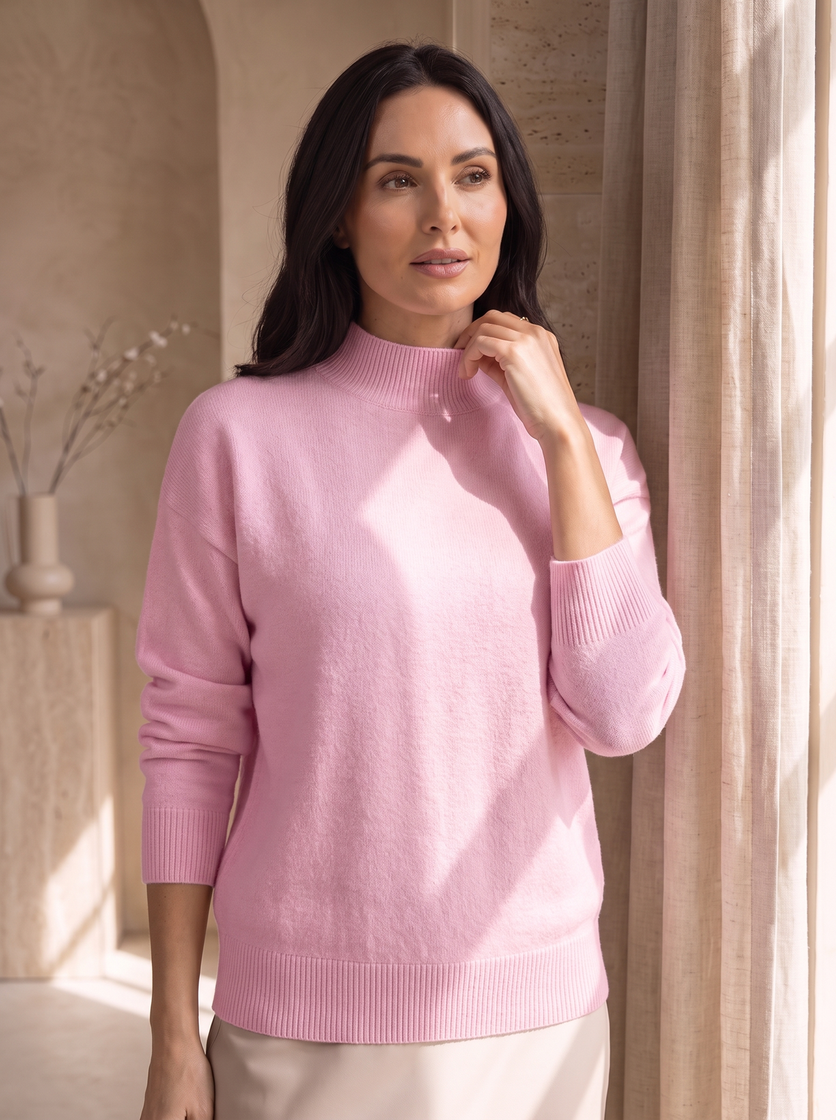 Women's casual knit jumper