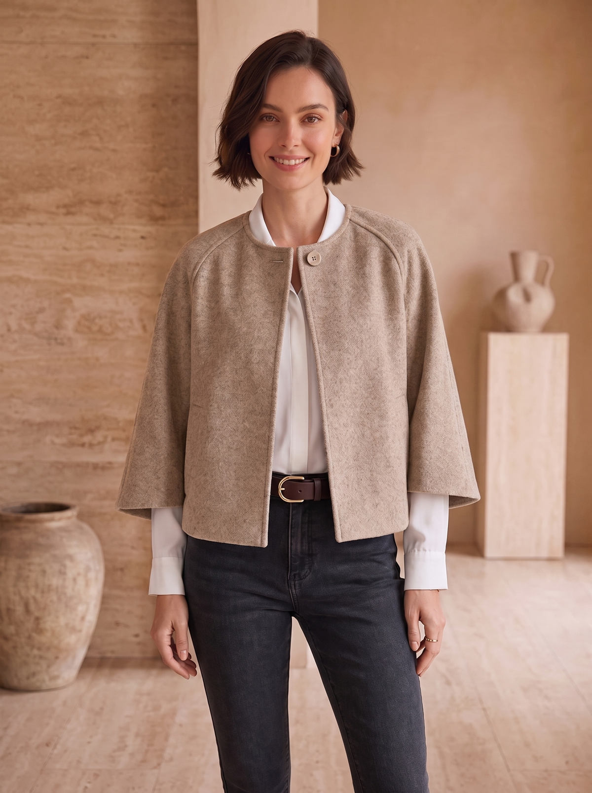 Wool jacket for women