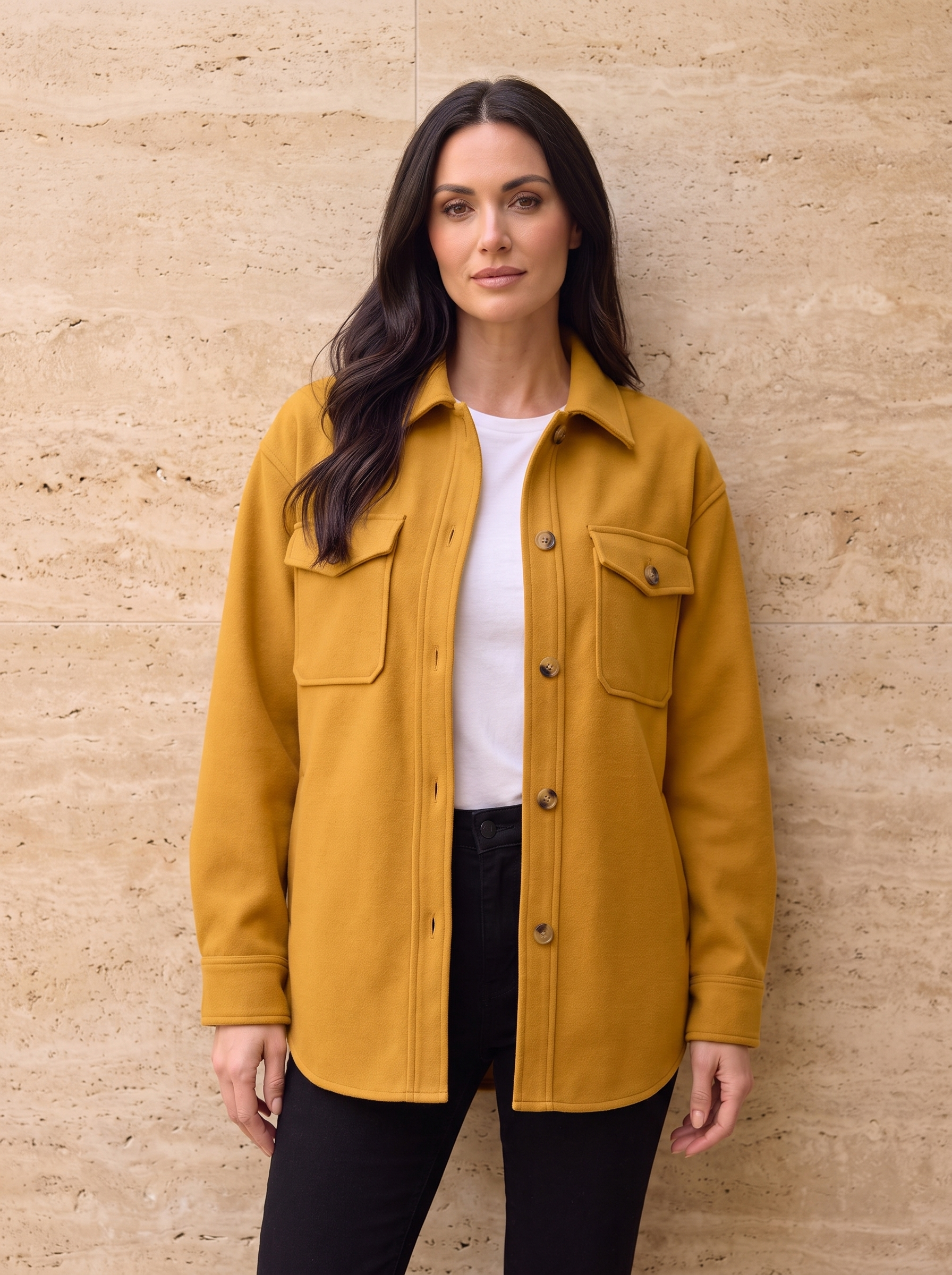 Women's cotton oversized shirt