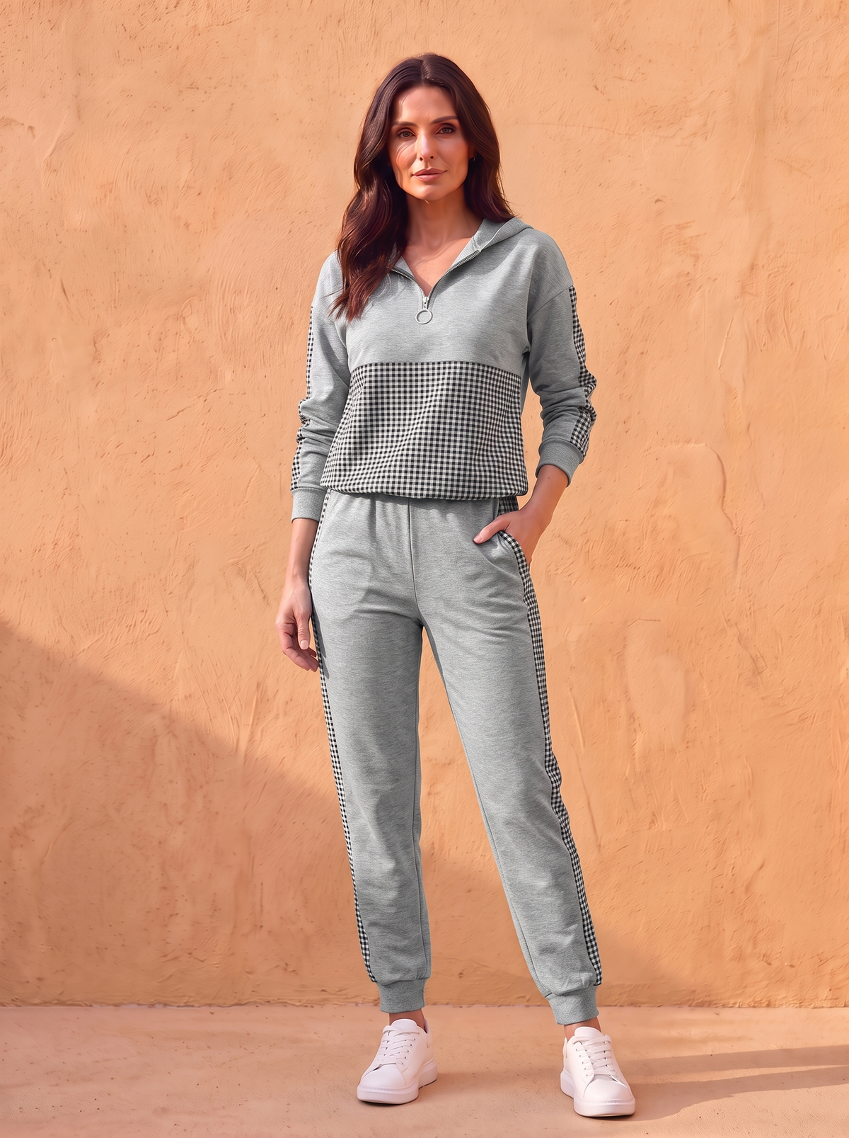 Women's casual cotton jogging set