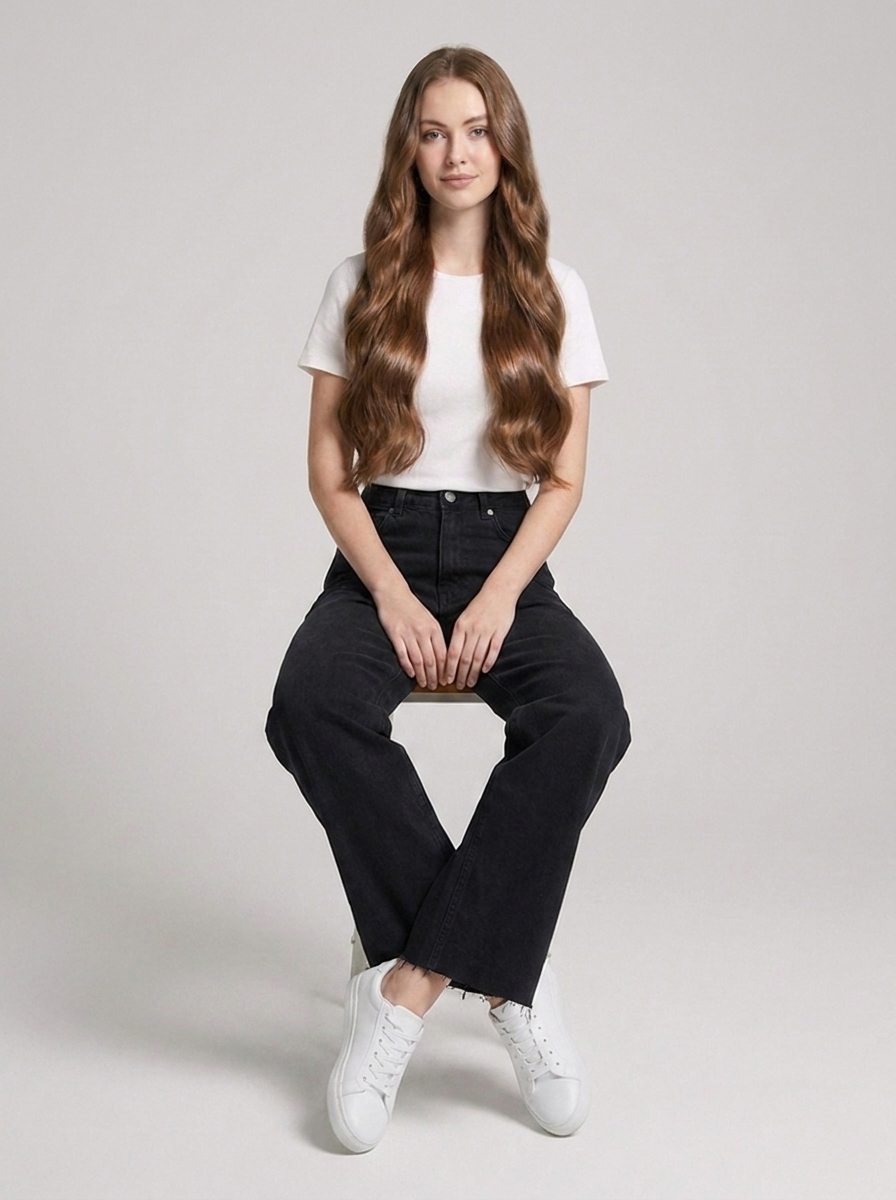 Casual wide leg trousers for work and travel