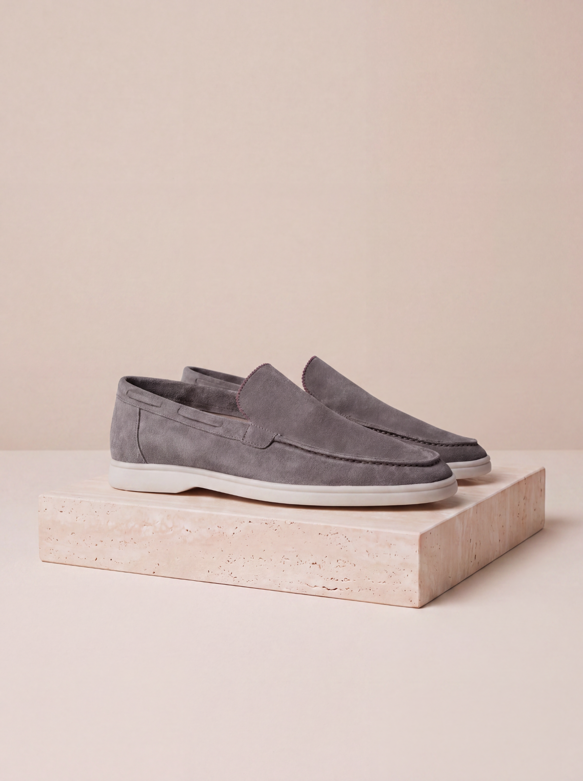 Men's casual suede loafers
