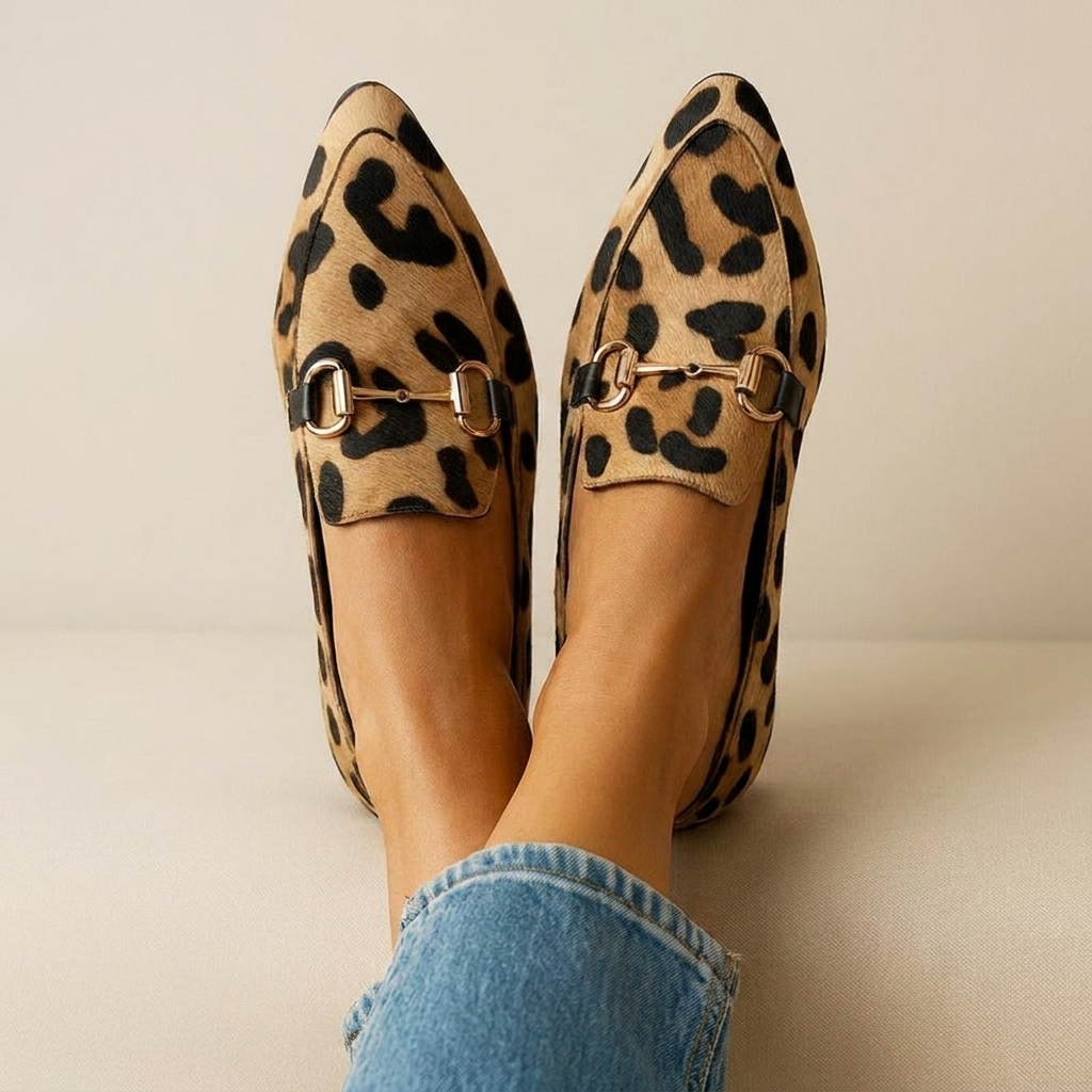 Women's flat loafers for office wear