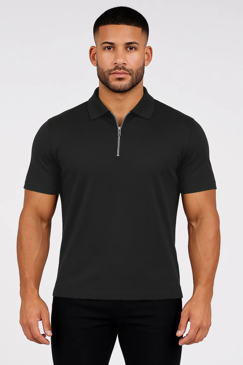 Polo Zippé | Arnaud – Coal