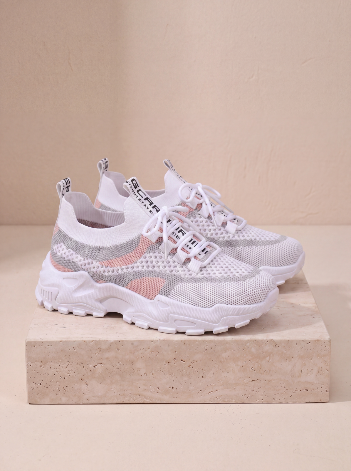 Thick sole trainers casual fit women