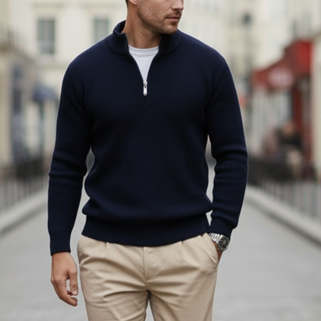 Pull à Fermeture éclair Pour Homme