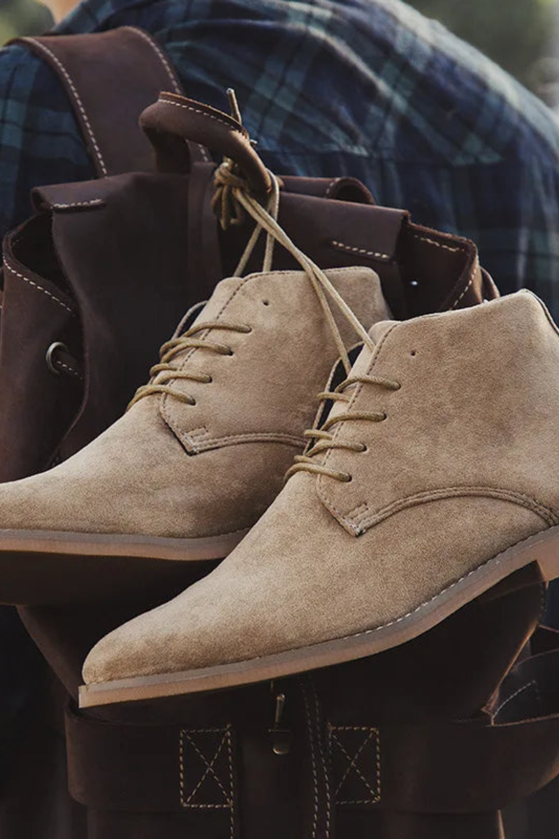 Bottes Élégantes & Confortables en Cuir Homme