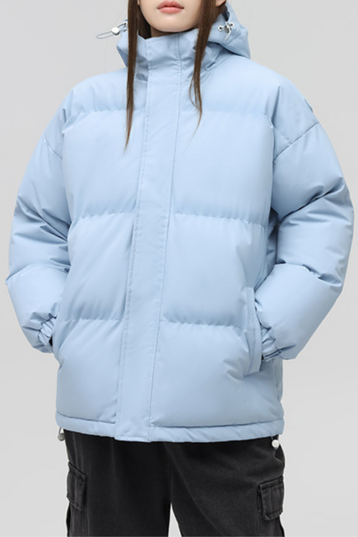Doudoune Hiver Chaude & Élégante avec Capuche Femme