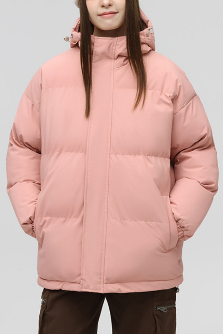 Doudoune Hiver Chaude & Élégante avec Capuche Femme