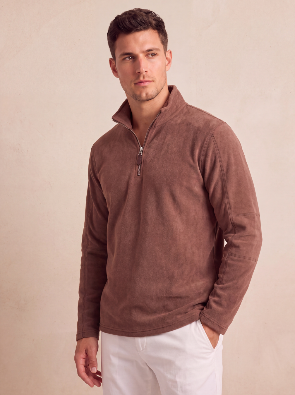Men's casual fit fleece sweatshirt
