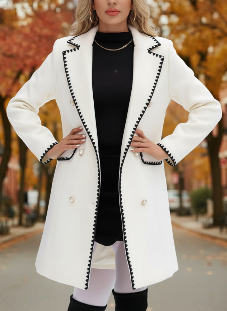 Manteau Hiver Chic Doublé Femme