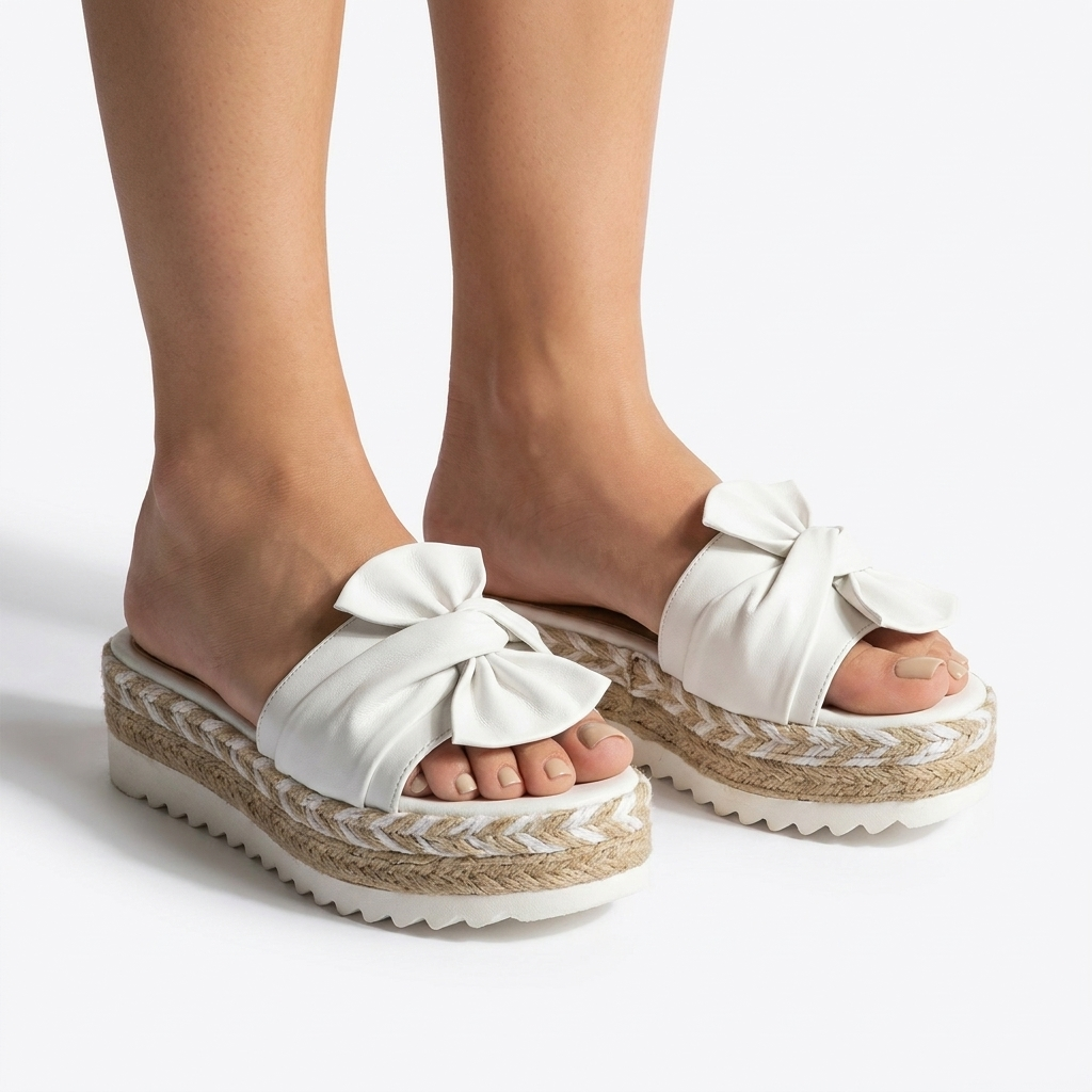Women's casual espadrille sandals for summer wear