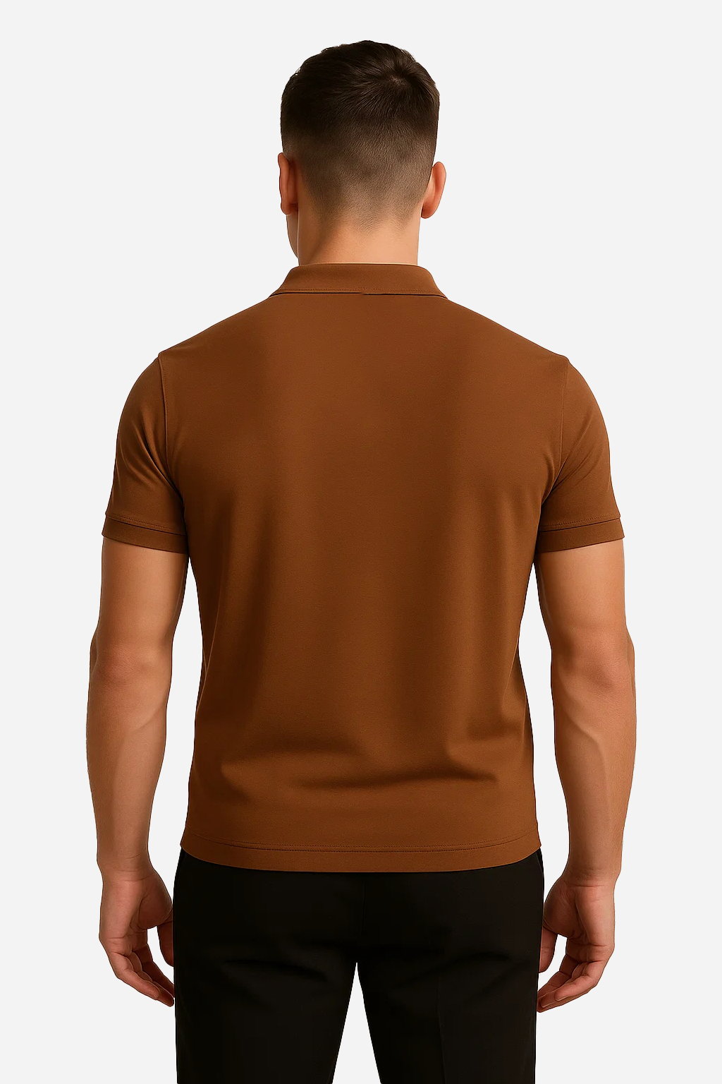 Polo Zippé | Léo – Moka