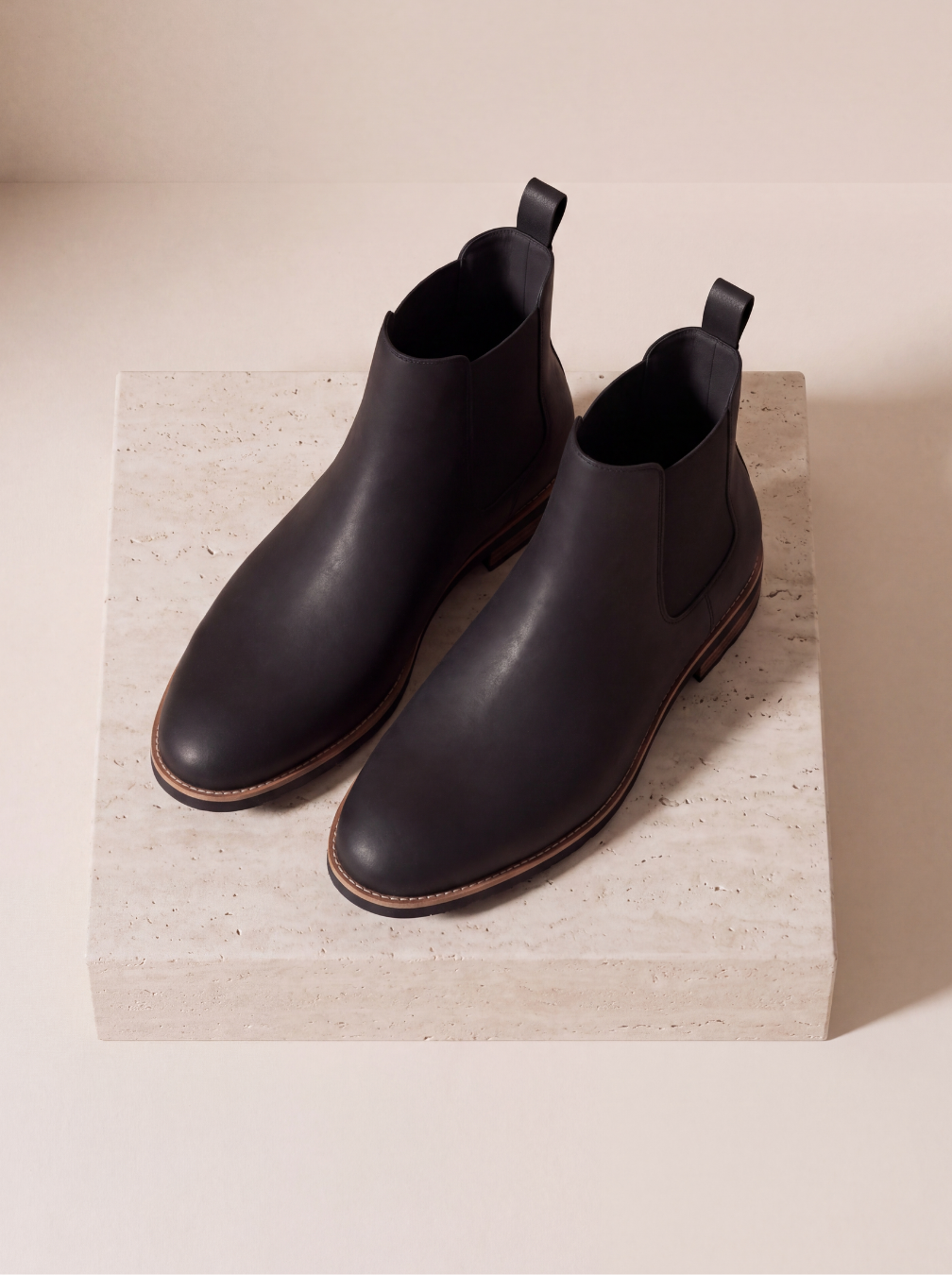 Suede Chelsea boots for men