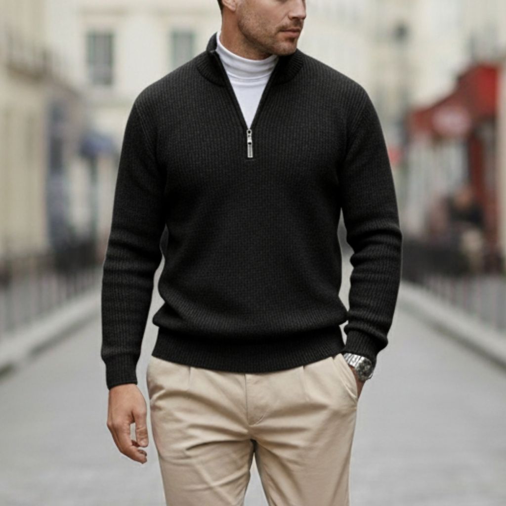 Pull à Fermeture éclair Pour Homme