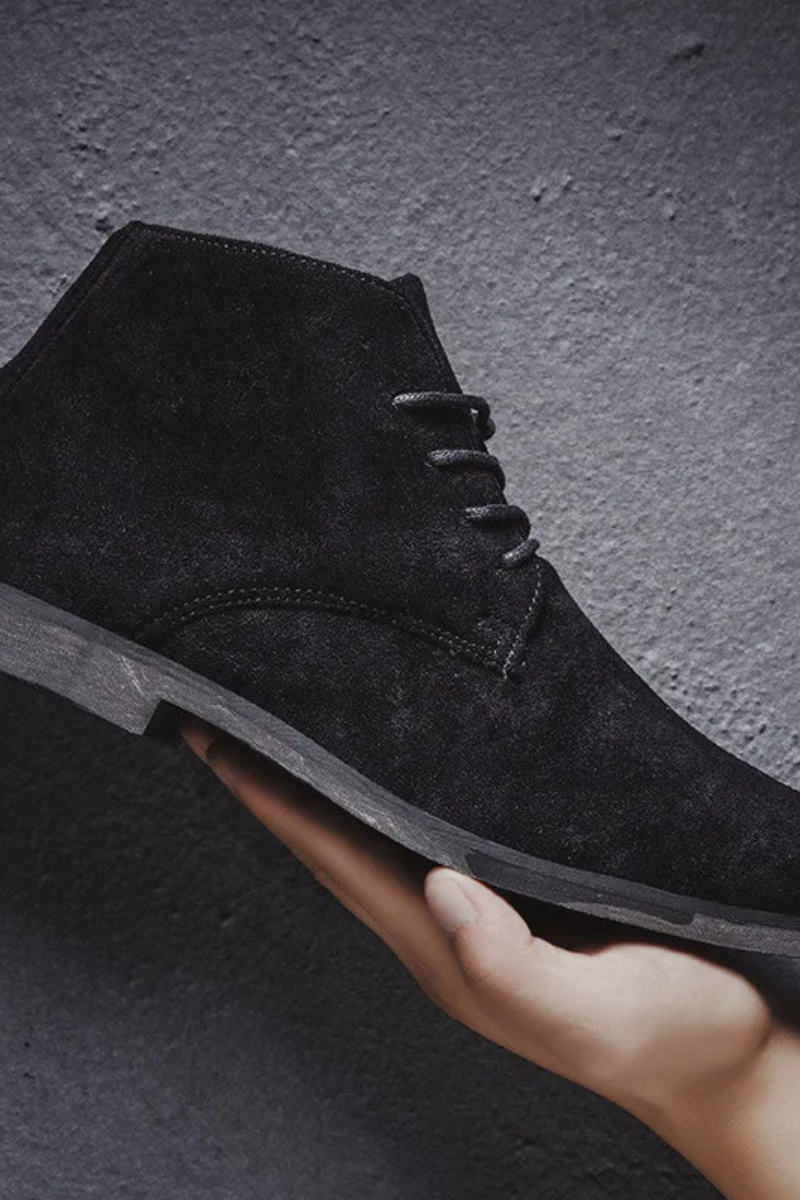 Bottes Élégantes & Confortables en Cuir Homme