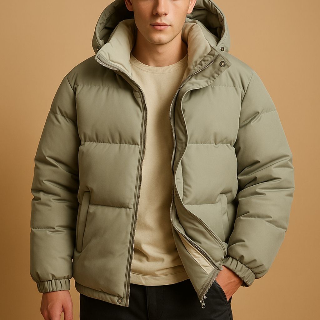 Doudoune à Capuche Légère Homme