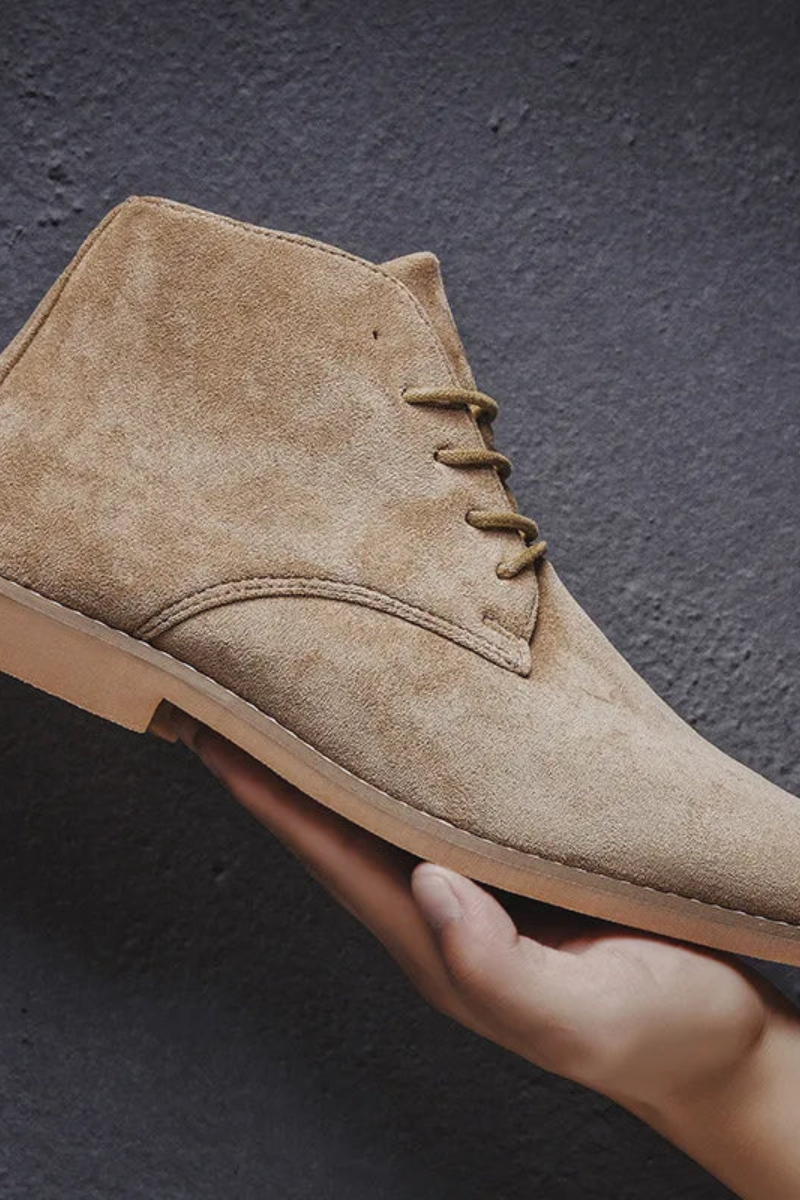 Bottes Élégantes & Confortables en Cuir Homme