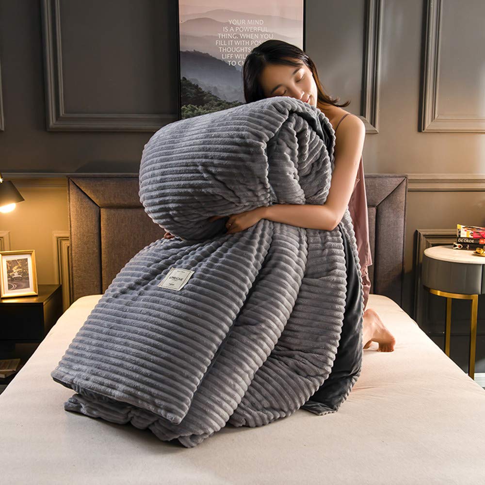 Plaid Réversible en Côtelé