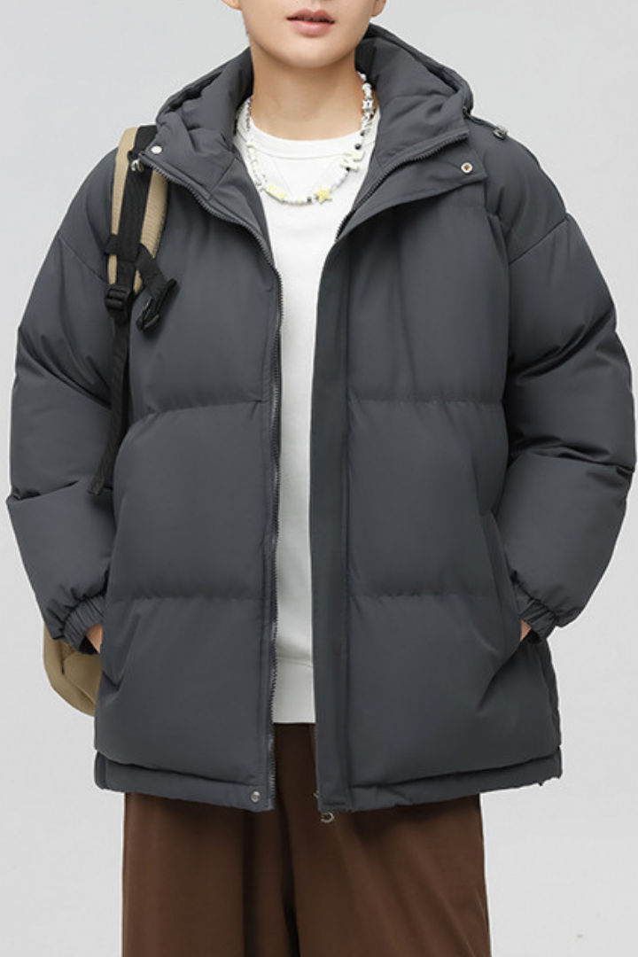 Doudoune Hiver Chaude & Élégante avec Capuche Femme