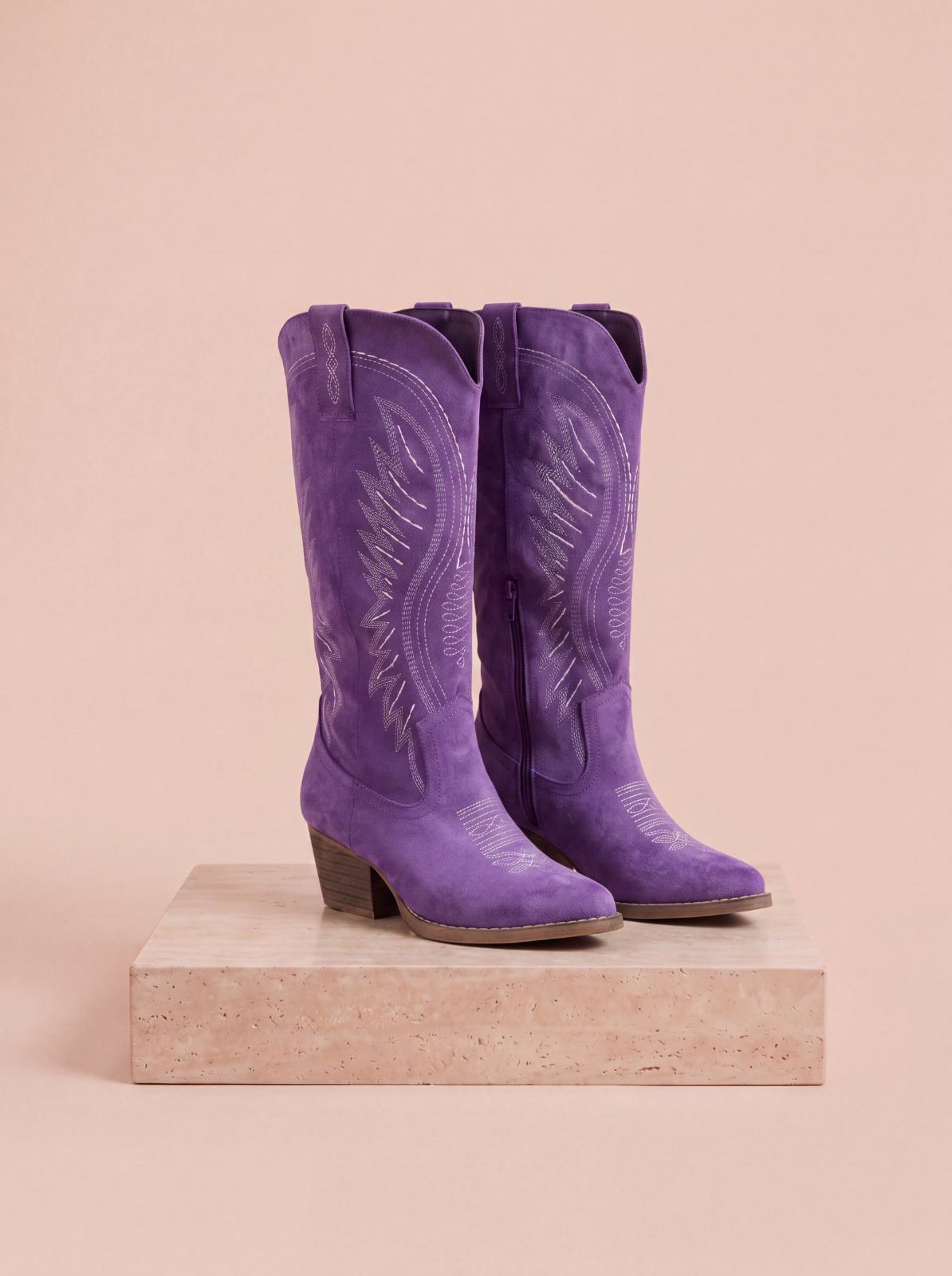 Women's mid-calf western boots