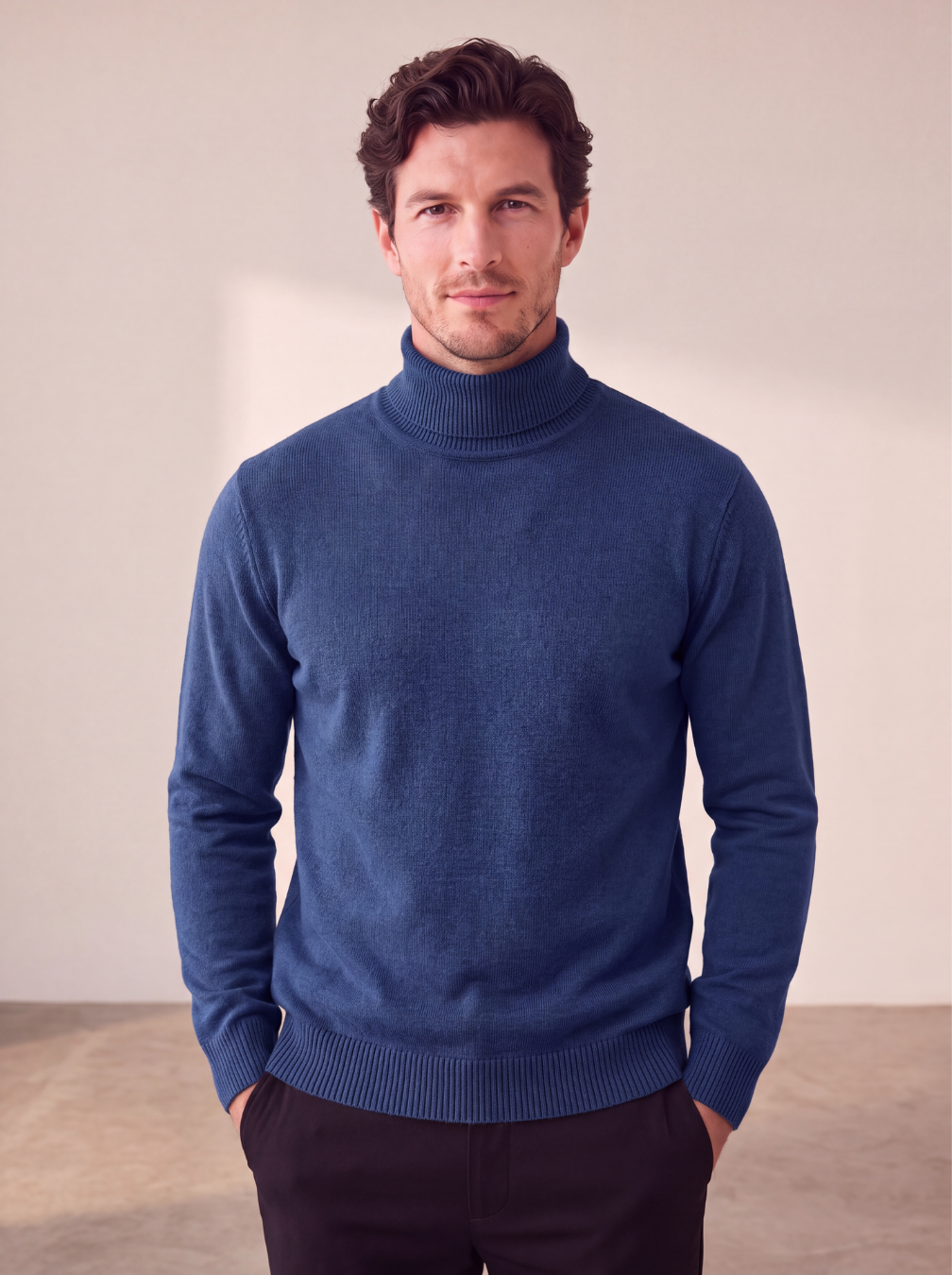 Men's wool blend jumper