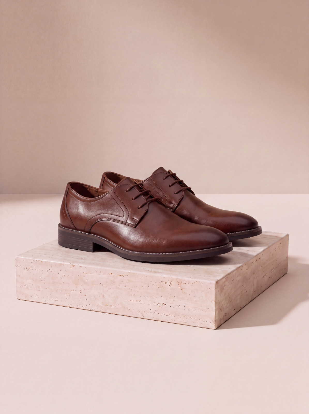 Men's leather dress shoes