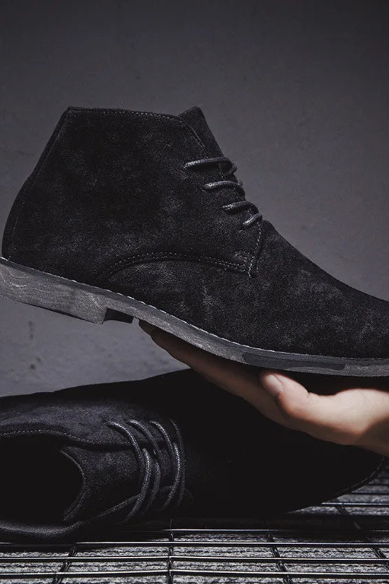 Bottes Élégantes & Confortables en Cuir Homme