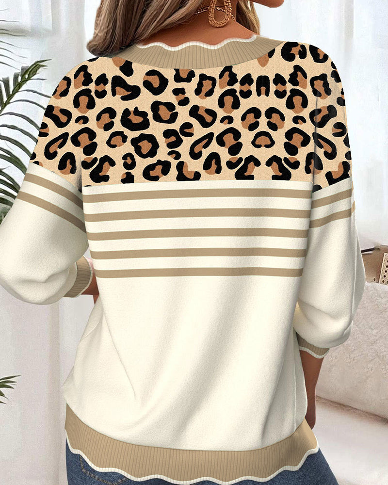 Chunky knit pullover with irregular cut and relaxed drape for casual wear
