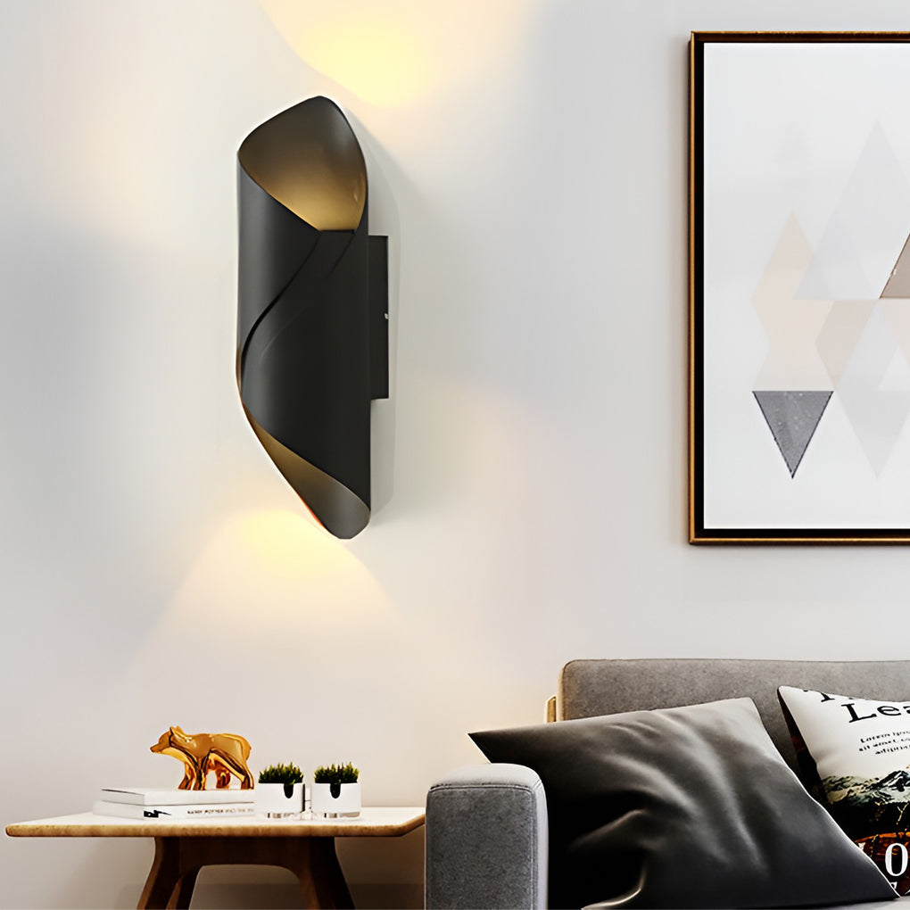 Applique murale extérieure moderne – Lampe LED étanche