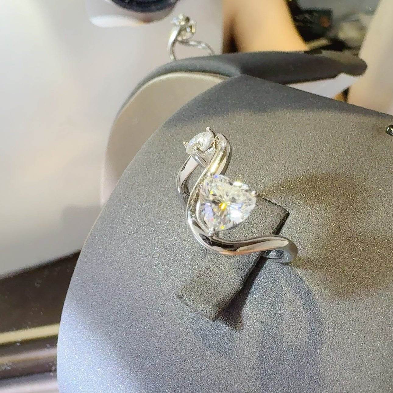 Bague élégante en argent pour femme
