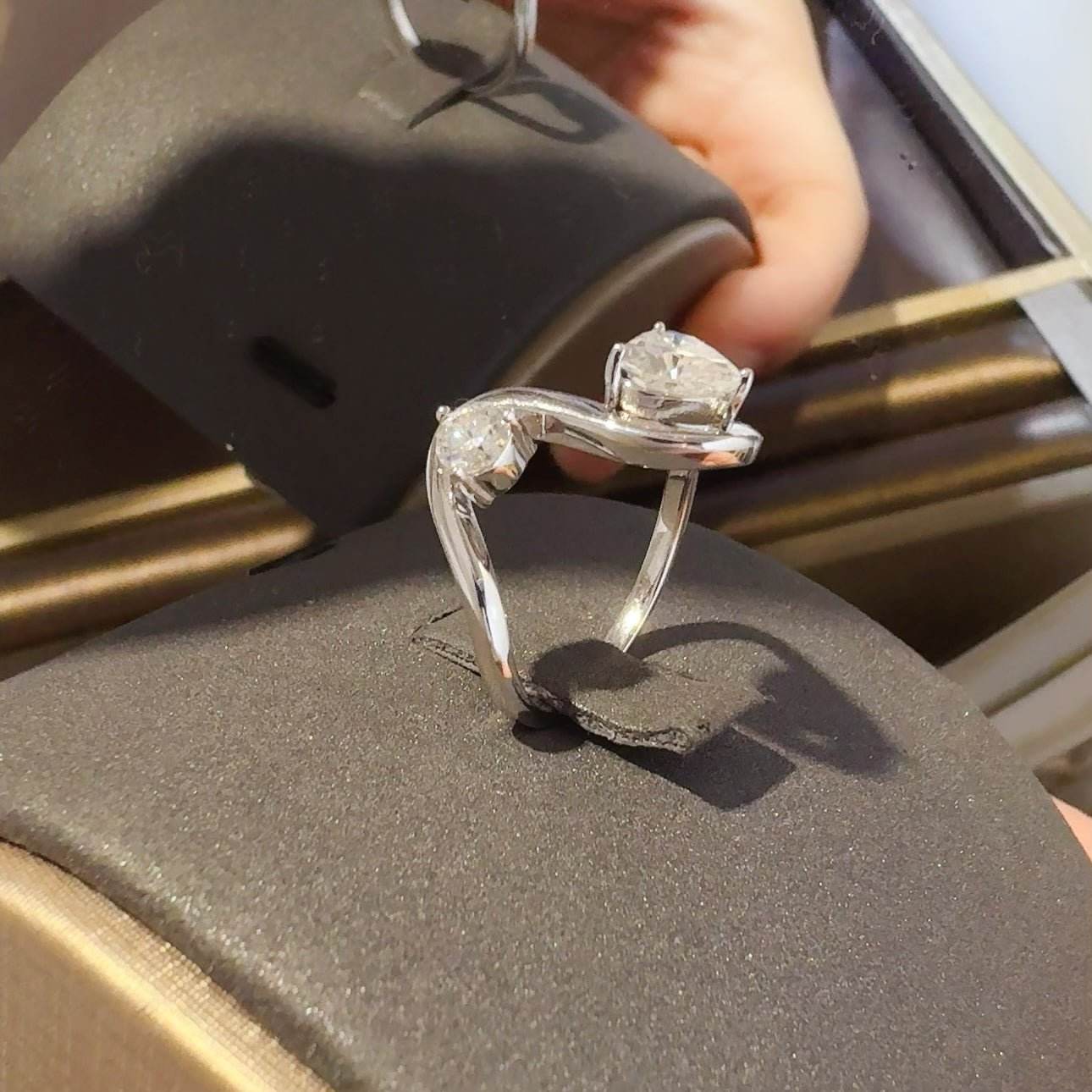 Bague élégante en argent pour femme