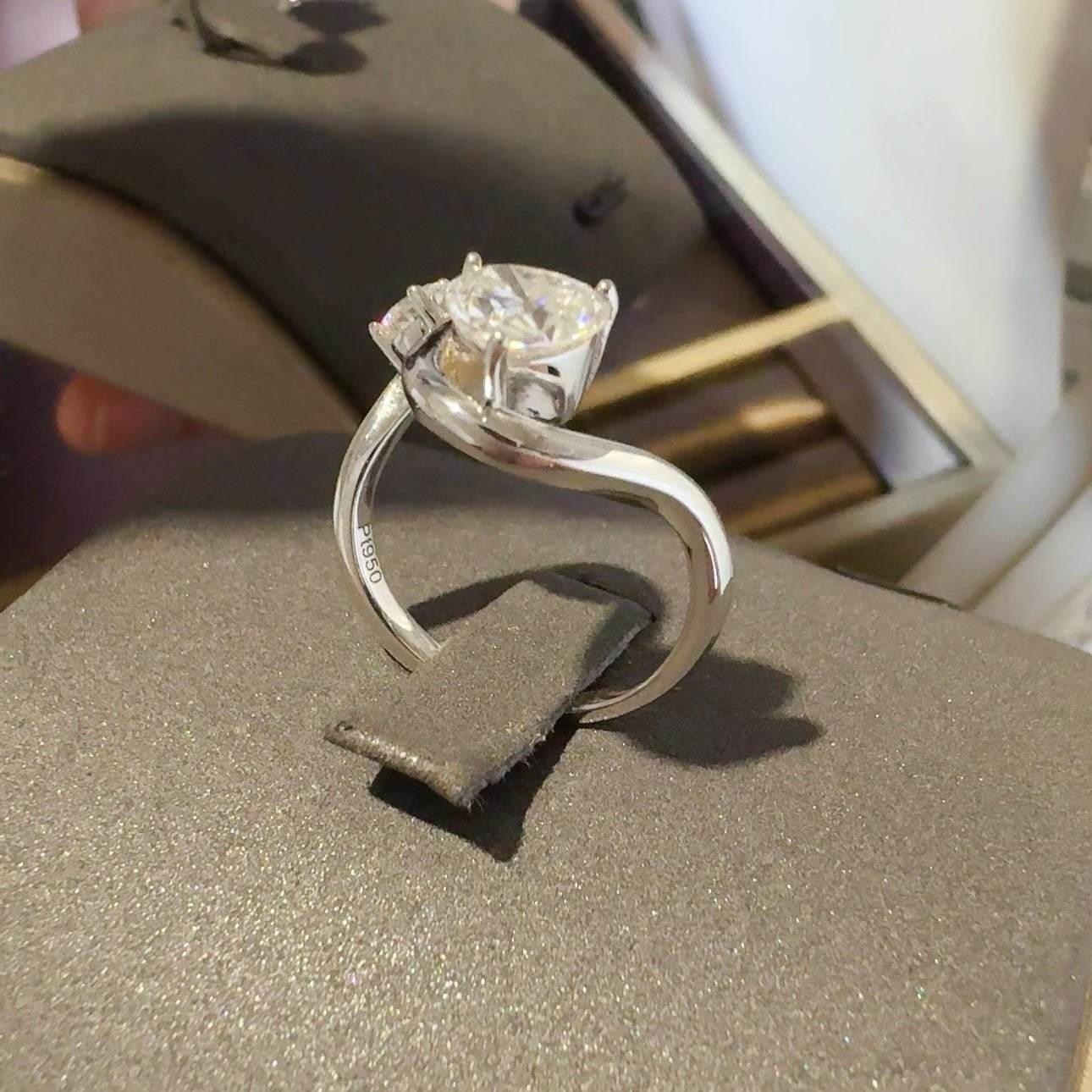 Bague élégante en argent pour femme