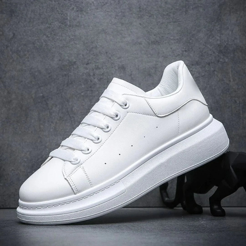 Baskets basses blanches homme