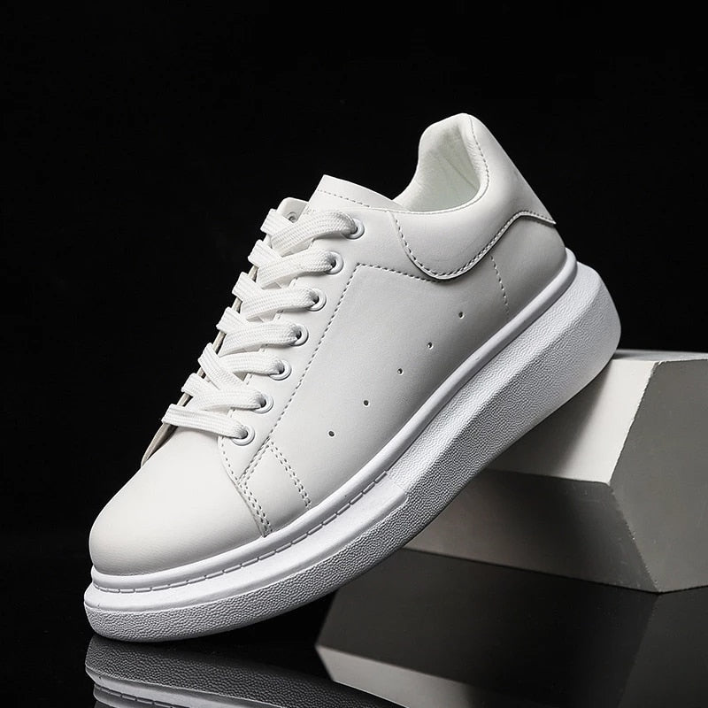 Baskets basses blanches homme