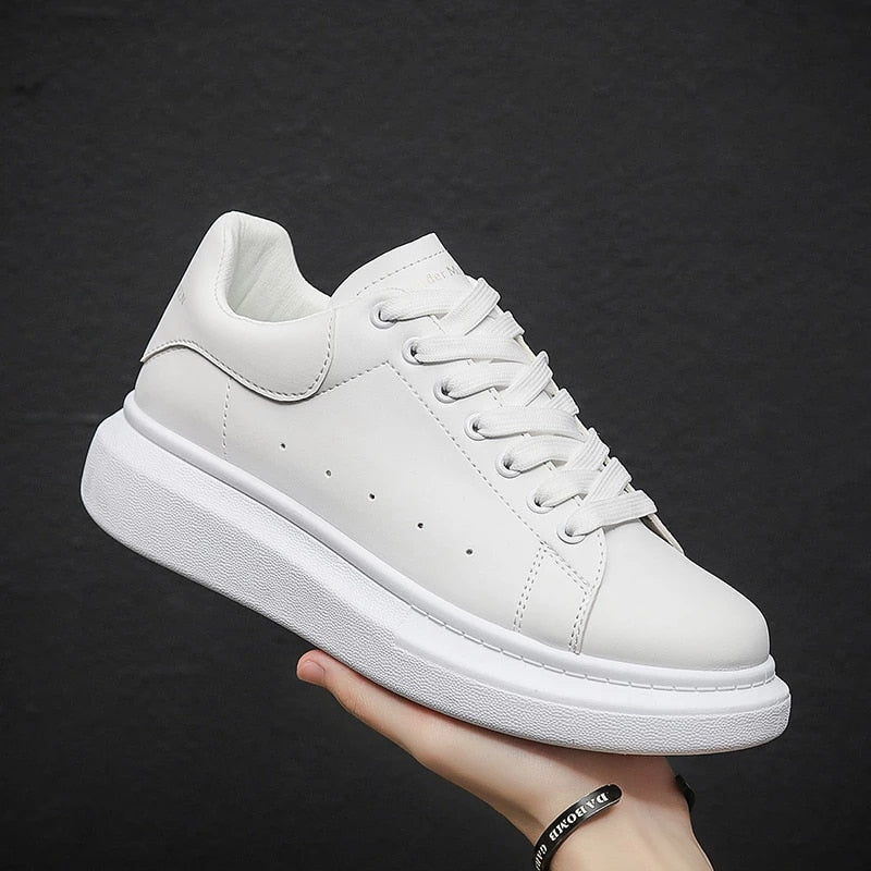 Baskets basses blanches homme