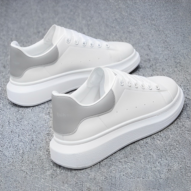Baskets basses blanches homme