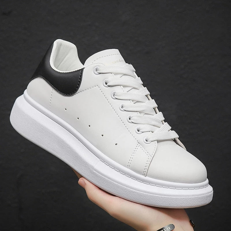 Baskets basses blanches homme