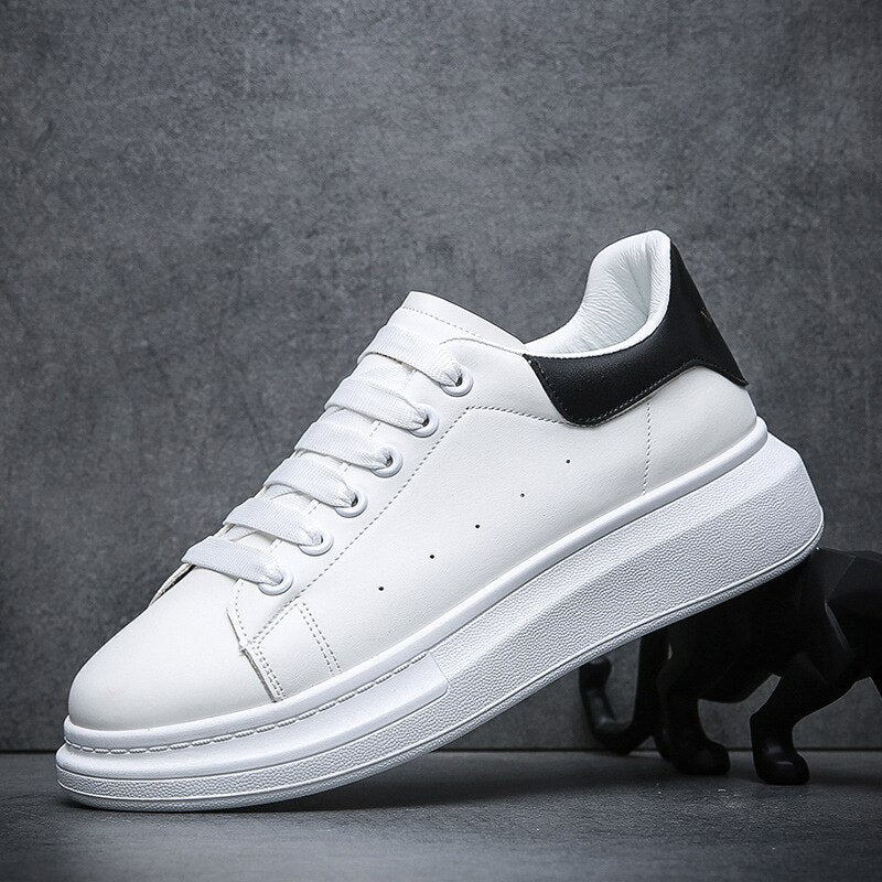 Baskets basses blanches homme